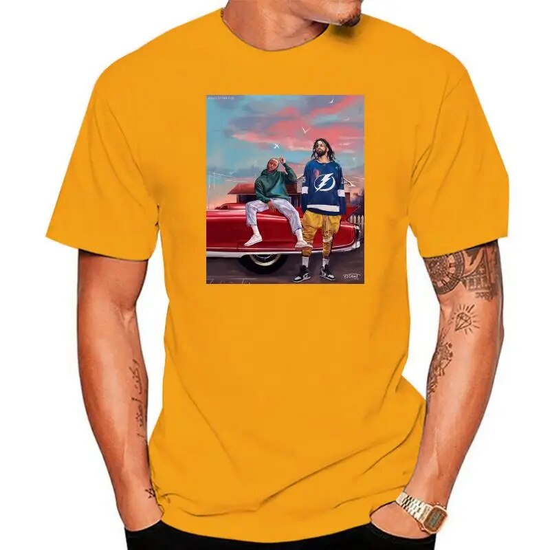 J Cole and Kendrick Black T-Shirt,J Cole and Kendrick Shirt,J Cole and ...