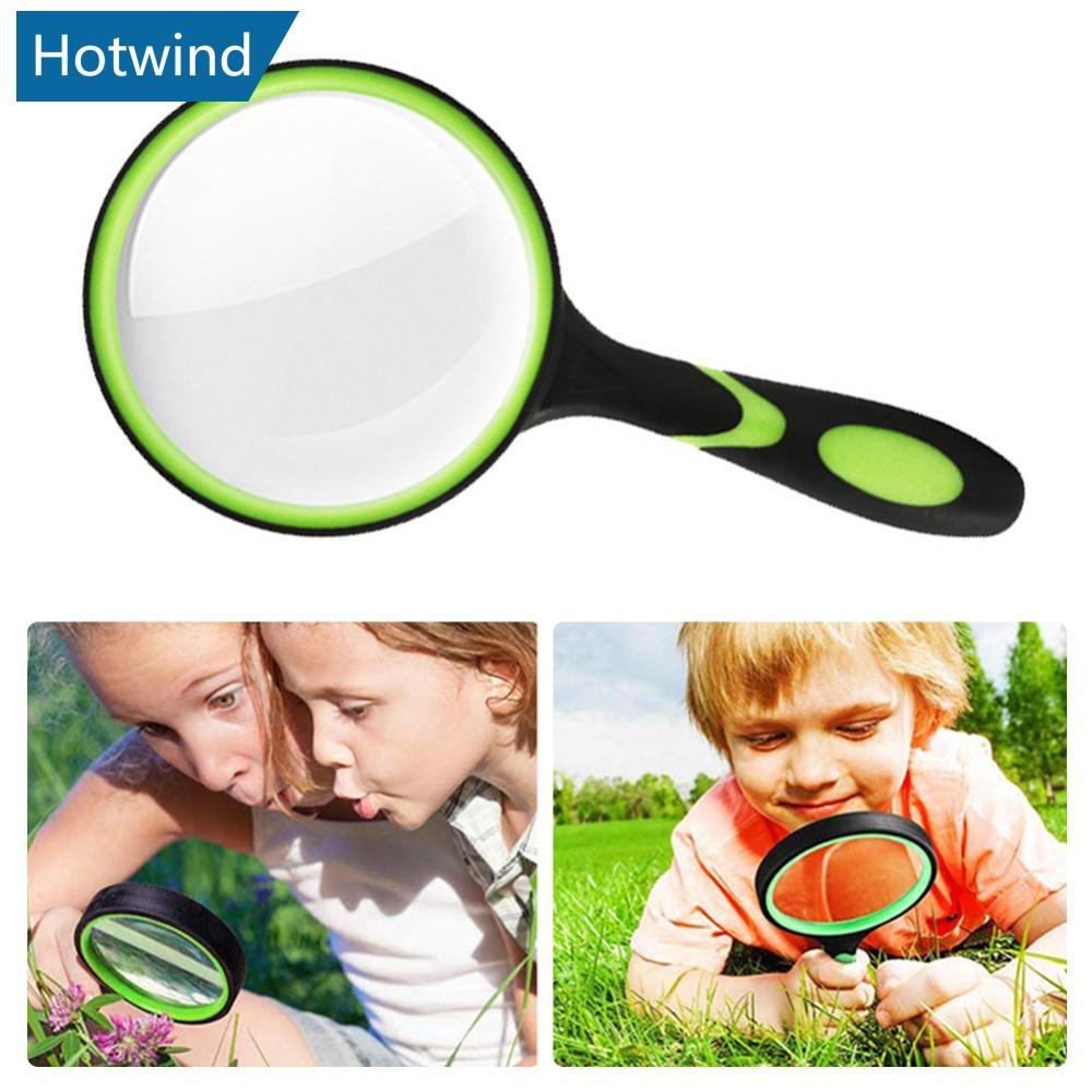 HW 10X Magnifying Glass For Kids Seniors Handheld Reading Magnifier ...