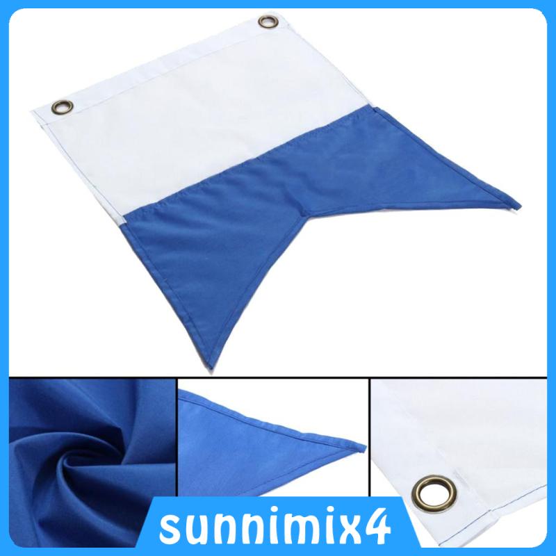 [ Scuba Diving Dive Boat Flag ( Alpha Flag ) with Metal Grommets, 350