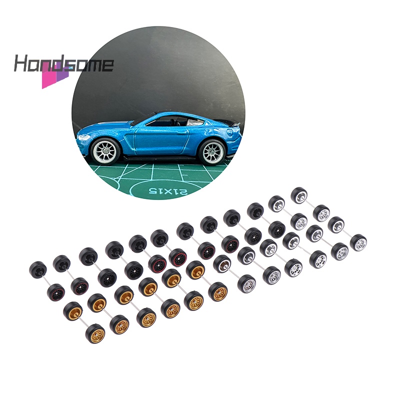 Hot Wheels R255 Real Riders Set 1/64 – JDM Lungo, Gomme In Gomma VERA – Edizione ORO MCRR