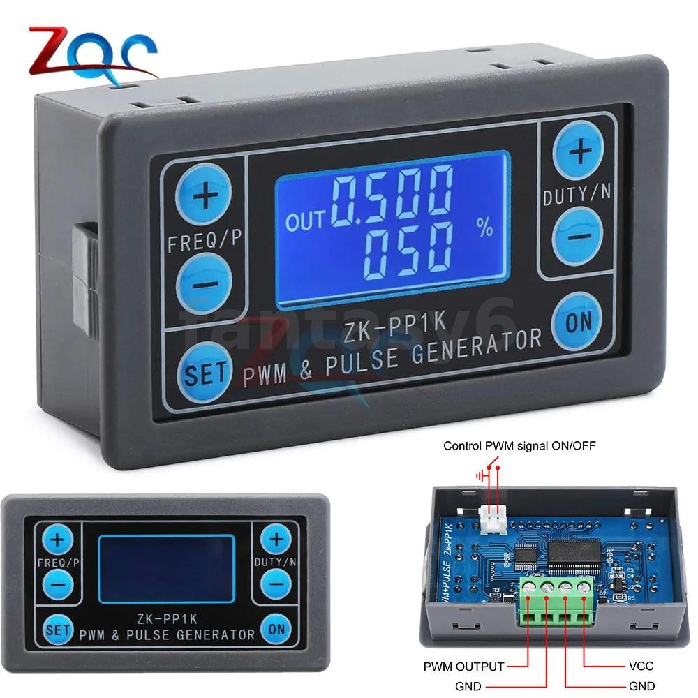 Fantasy LCD Digital PWM Signal Generator Pulse Frequency Duty Cycle ...