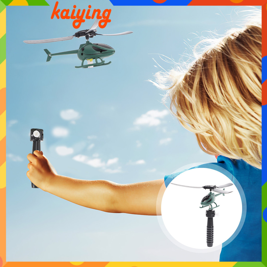 Pull String Helicopter Toy Creative Funny Copter Toy Educational Gift ...