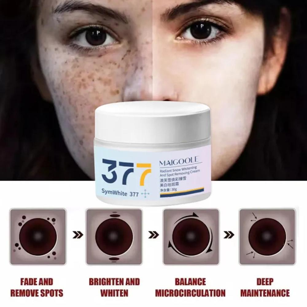 377 Whitening Nicotinamide Cream 30g High Moisturizing Cream Blemish