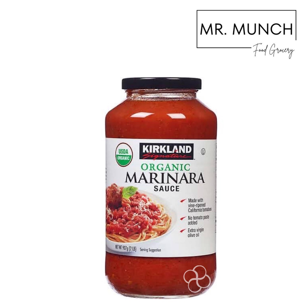 Mr Munch Kirkland Signature Organic Marinara Sauce 907g Shopee