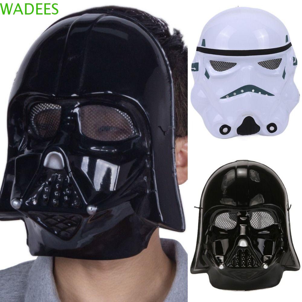 WADEES Darth Vader Mask, Movie Anime Star Wars Mask, Creative Plastic ...