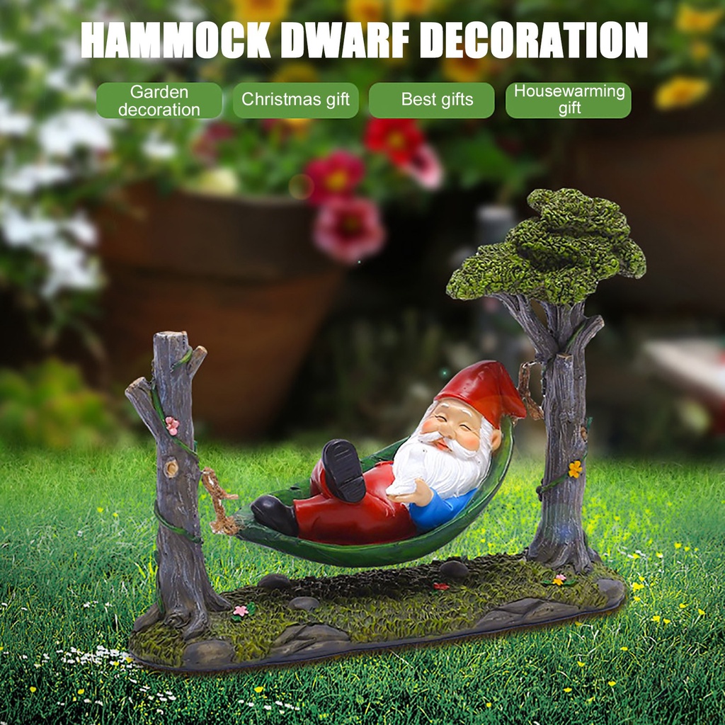 CHIBEL The Dweller Below Garden Statue Decoration,Dwarfs Statue Garden