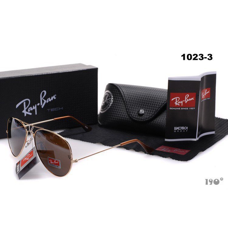 Original ray-ban 100% 2019 new rayban rays unisex aviator sunglasses ...