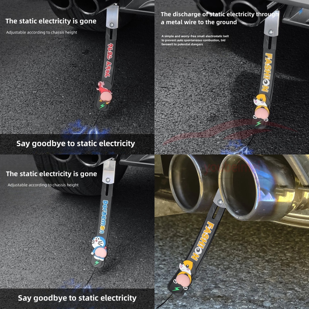 Universal Car Anti Static Ground Belt Car Electrostatic Belt Car Anti