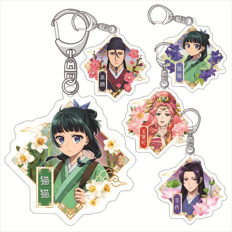 Anime Kusuriya no Hitorigoto Key Chains Two-sided Keychain Maomao ...