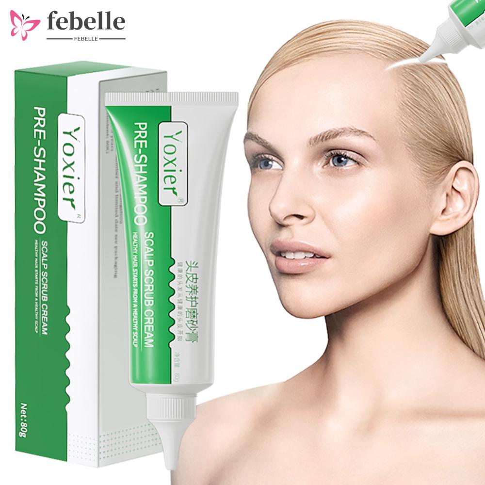 FEBELLE PreShampoo Scalp Scrub Clean Remove Dandruff Folliculitis Oil Control Prevent Hair Loss