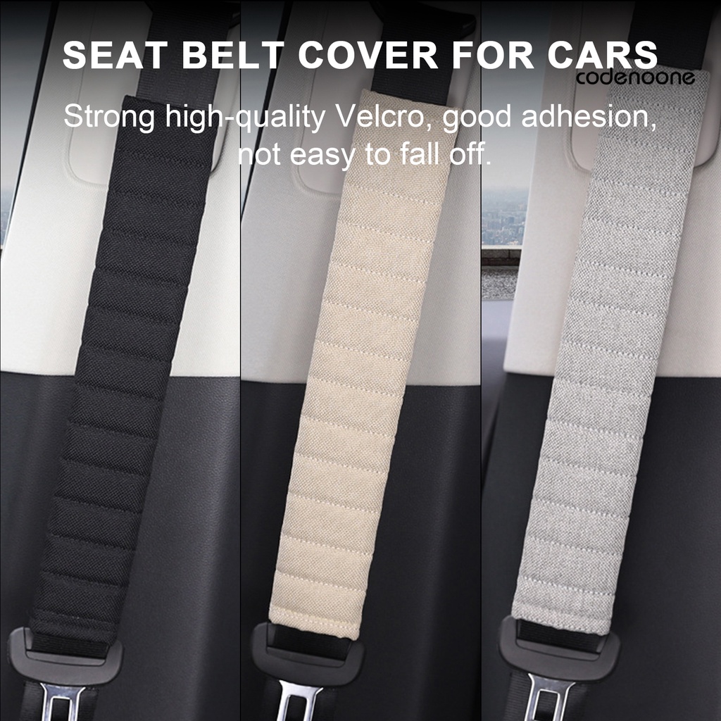 COD Car Seat Belt Covers Cushion Soft Cloth Safety Belt Protector Shoulder Strap Extra Long Protective Pad Protect Your Neck And Shoulder Car Seat Accessories Shopee Philippines