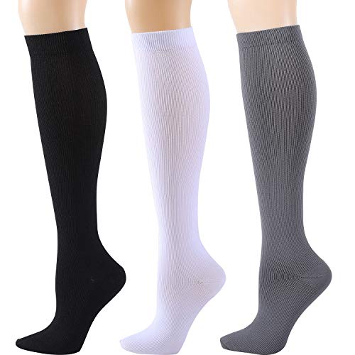 Compression Socks Kneel High 20-30 Mmgh Women Men Compression Stocking ...