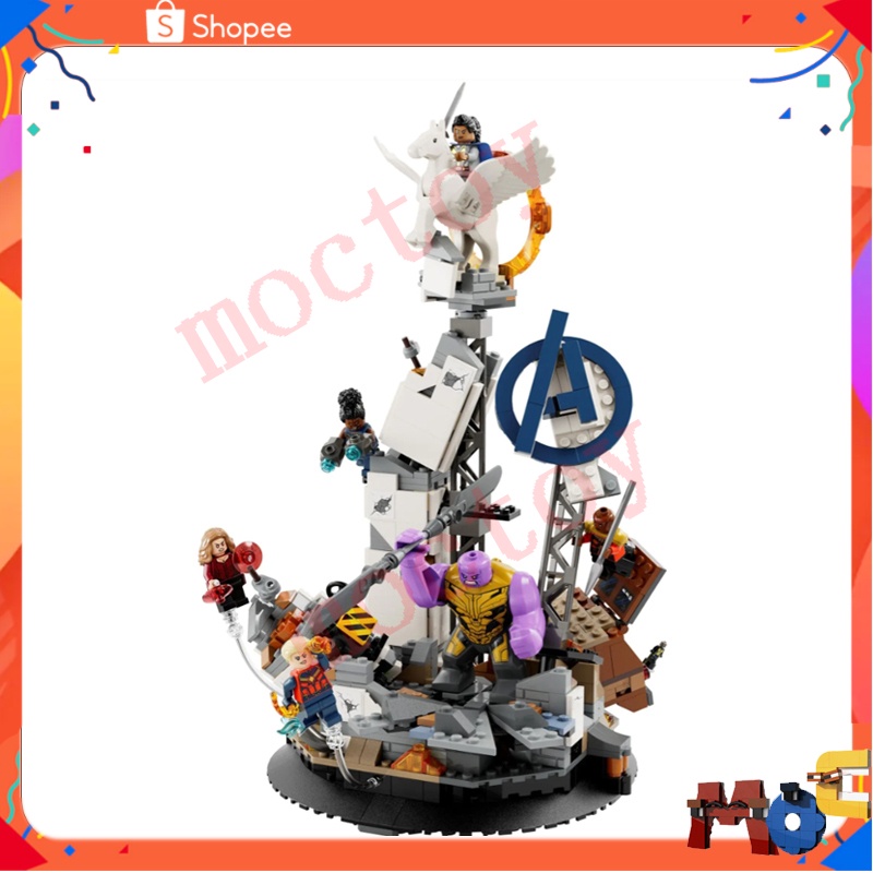 Avengers 4: Endgame 76266 DIY Puzzle Building Blocks Collection ...