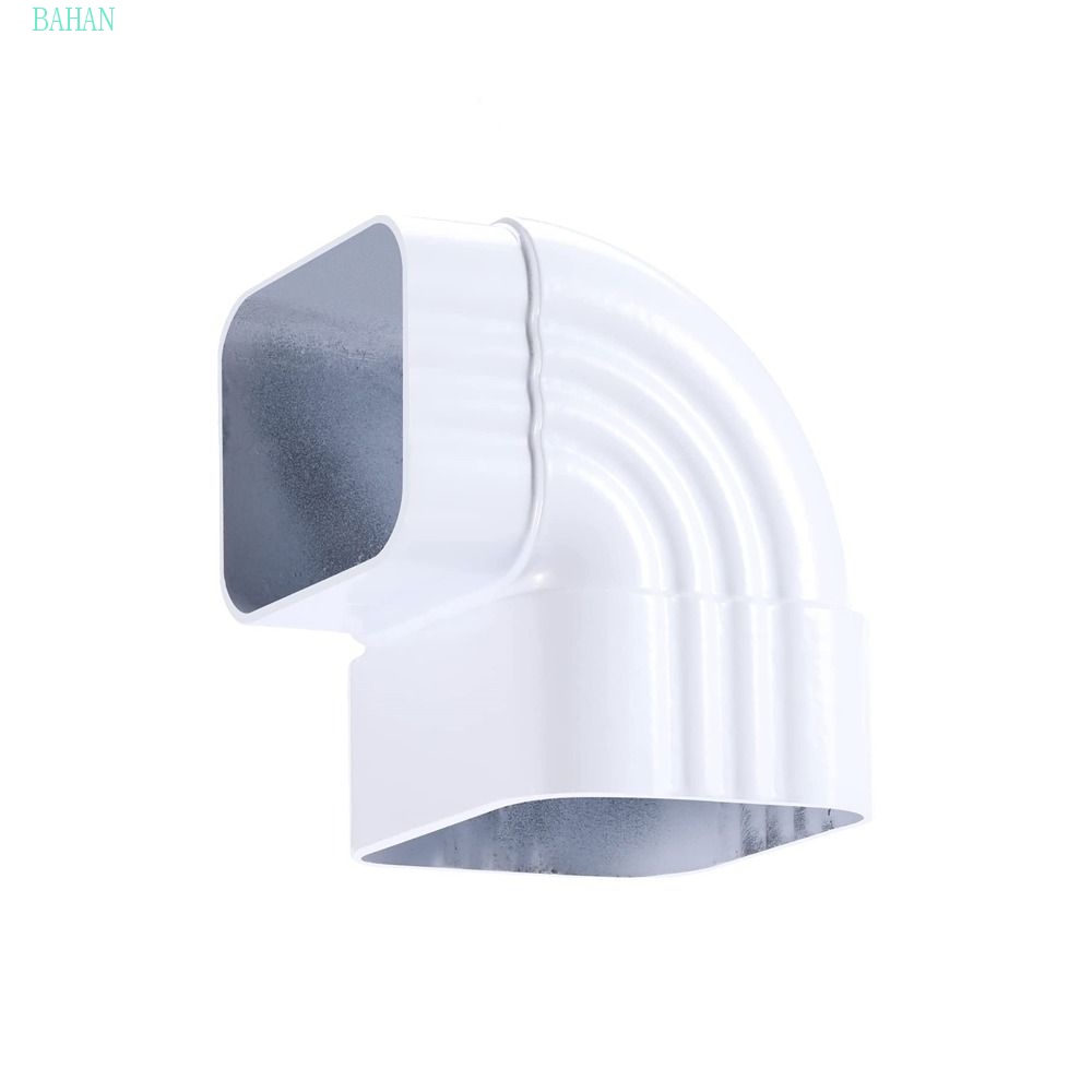 BAHAN Drain, Aluminum Alloy Square Downspouts, Gutter Downspout 90