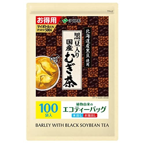 【Directly from Japan】 ITO EN Domestic Mugi-cha Tea with Black Beans ...