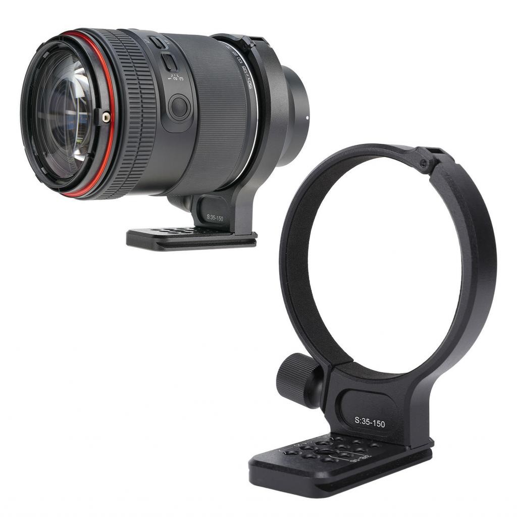 Bamaxis Camera Collar Tripod Mount Ring Lens Support with QR Plate 1/4 ...