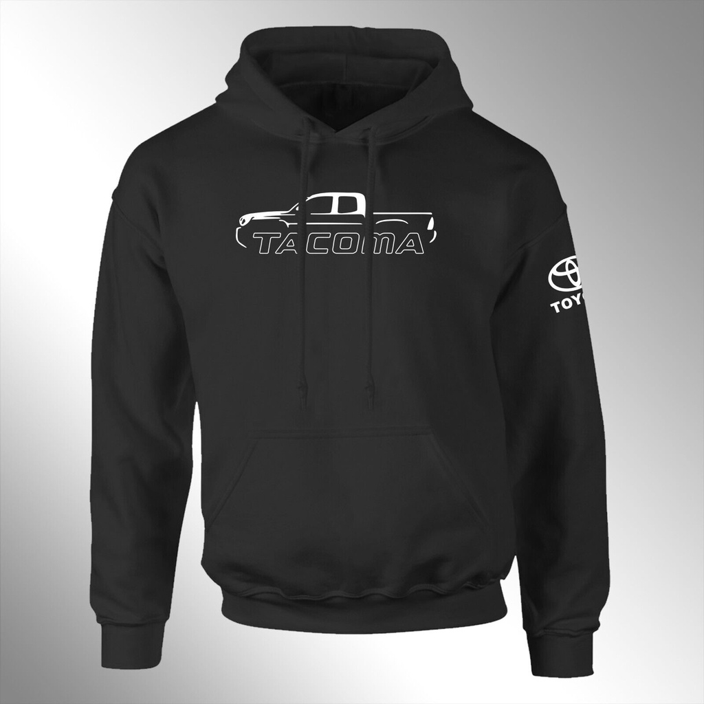 Toyota Trd Pro Sport Pickup Truck Offroad Black Hoodie Shopee