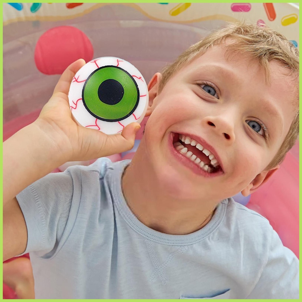 Squishy Eyeball Toy Squishy Halloween Eyeballs Stress Ball Toys 1Pc