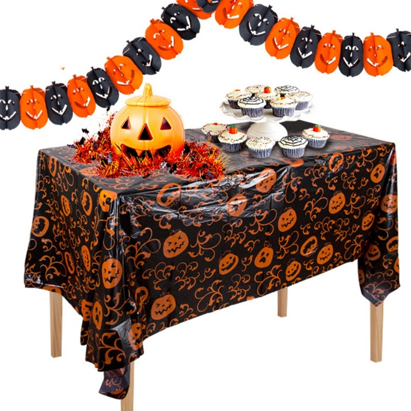 Halloween Table Cloth Party Horrible Disposable Table Cloth Halloween
