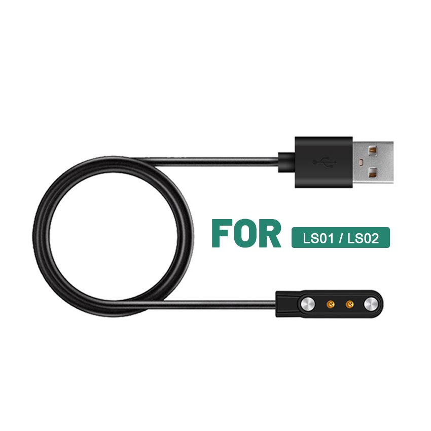 【In Stock】Magnetic Smart Watch USB Charging Cable for Xiaomi Haylou Solar  LS05 LS05S LS02 LS01