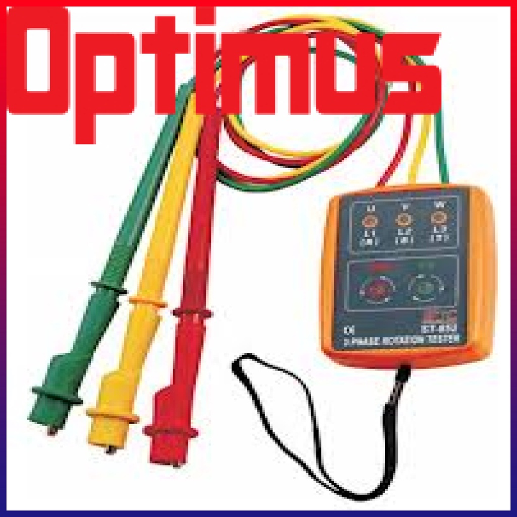 Optimus Depot 3 Phase Sequence Meter Rotation Indicator Tester Shopee