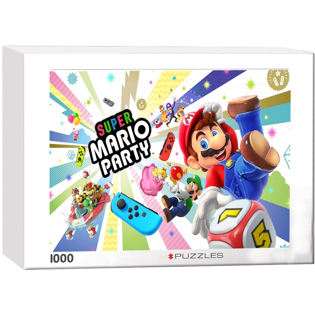 Puzzle Super Mario – Mario Party Let's-a-go ! – 100 pièces main image 1