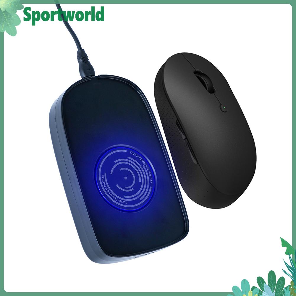 5PCS USB Mouse Jiggler Undetectable Mouse Mover Device with ON/OFF ...
