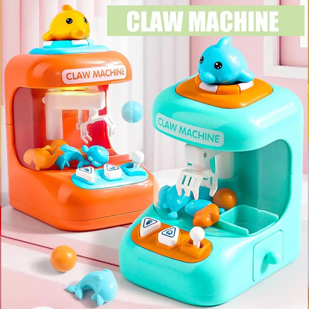 Mini Claw Machine Toys for Children Automatic Coin Operated Play Game ...