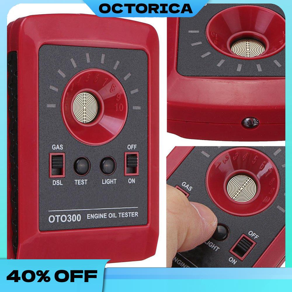 Car Oil Quality Tester 12V Gas Diesel Fluid Analyzer Engine Oil Quality ...