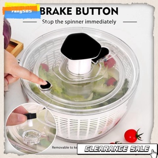 Electric Salad Spinner 3L, Automatic Compact Salad Cleaner and Spinner, USB  Rechargeable Lettuce Washer and Dryer with BPA Free Bowl, Large Capacity  Fruit & Vegetable Storage Spinner (Green) MSRP $ 29.99 Auction