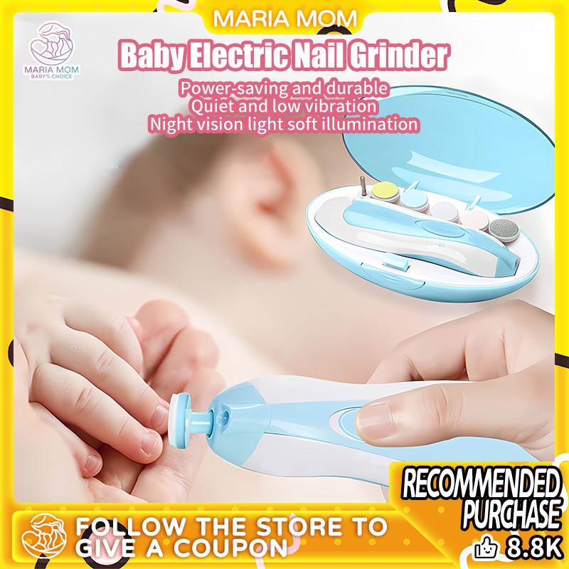 Baby Multifunctional Electric Nail Trimmer Set Nail Cutter For Baby