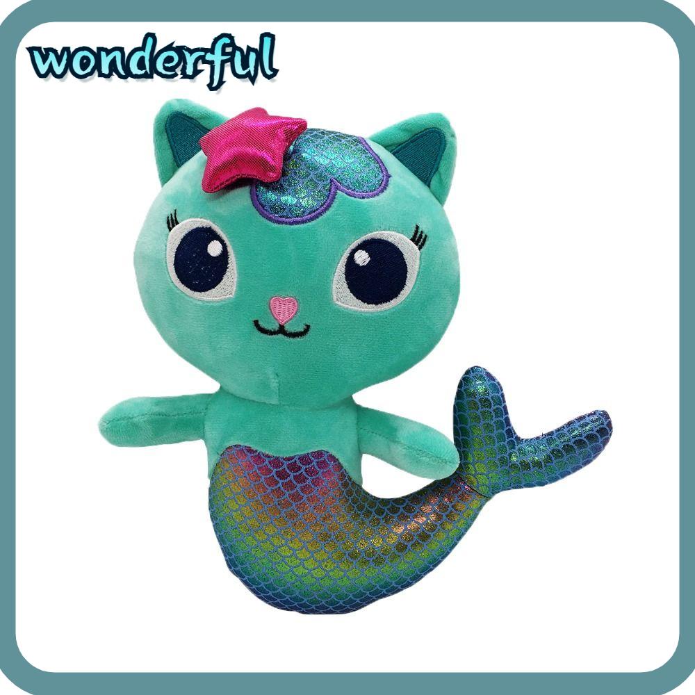 WONDER Gabby Dollhouse Plush Toy, Gabby Car Cat Mercat Stuffed Animals ...