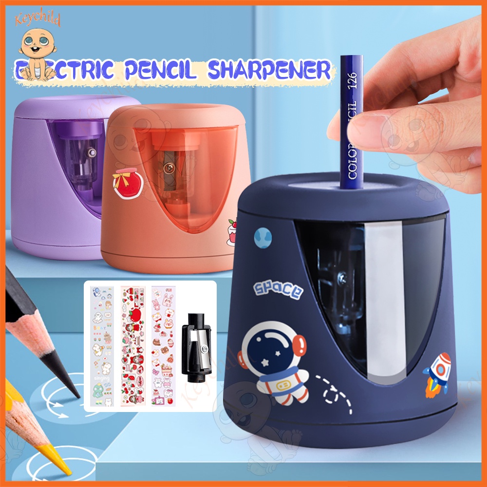 【COD】Automatic Sharpener For Pencil Electric Sharpener Stationery ...