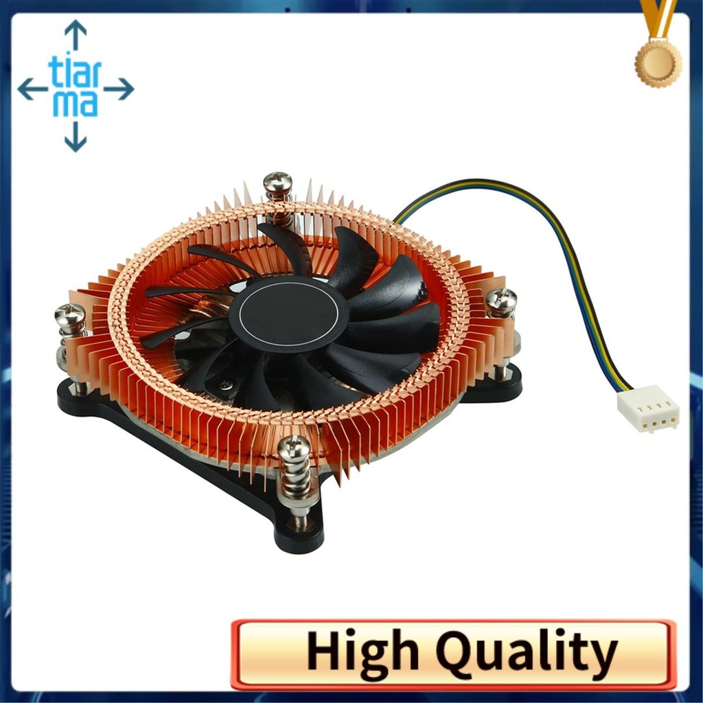 Great All-Coppe CPU Radiator HTPC Chassis Silent Fan CPU Temperature ...