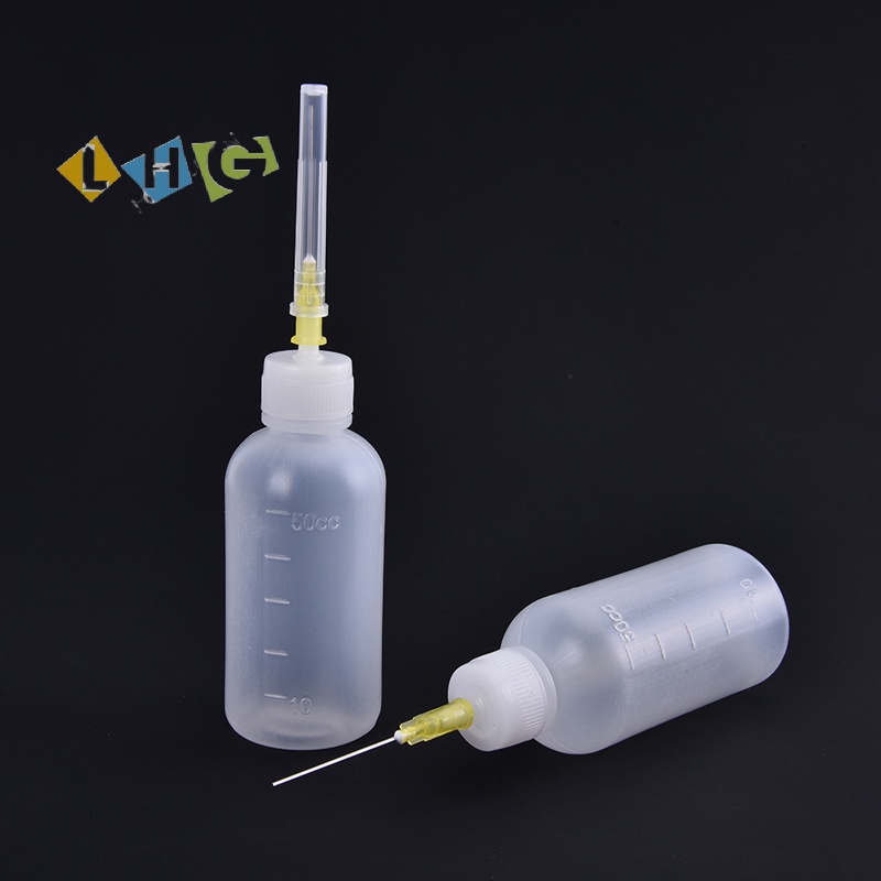 [LHG] 50ml Poly Dispenser Dispensing Bottle for Rosin Solder Flux Paste ...
