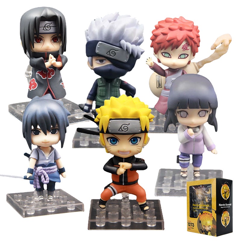 GSC Nendoroid Naruto Uzumaki 1273 682 Hyuga Hinata 879 Gaara 956 Sasuke ...