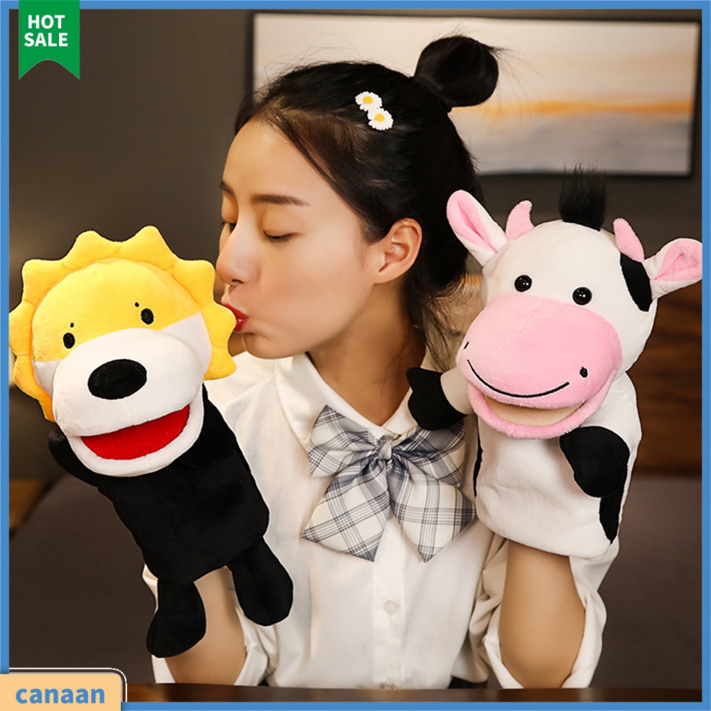 canaan Hand Puppet Finger Control Puppet Plush Hand Puppet Toy for