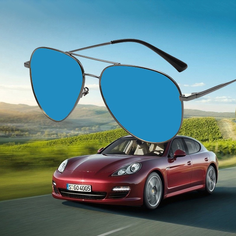Classic Pilot Eyeglasses Fashion Aviator Sunglasses Safer Driving ...