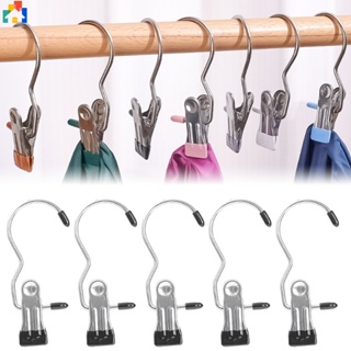 Thin Hangers Multifunctional Non Slip Thin Hangers Wind Proof Stainless  Steel Space Saving Thin Hangers Home Accessories - AliExpress