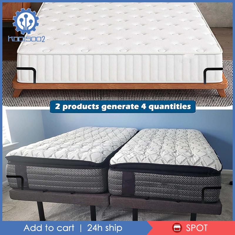 [Koolsoo2] Mattress Retainer Bar, Metal Bar Holder for Bottom of Bed