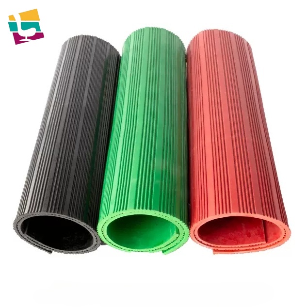 6KV high voltage insulation mat, rubber plate for power distribution