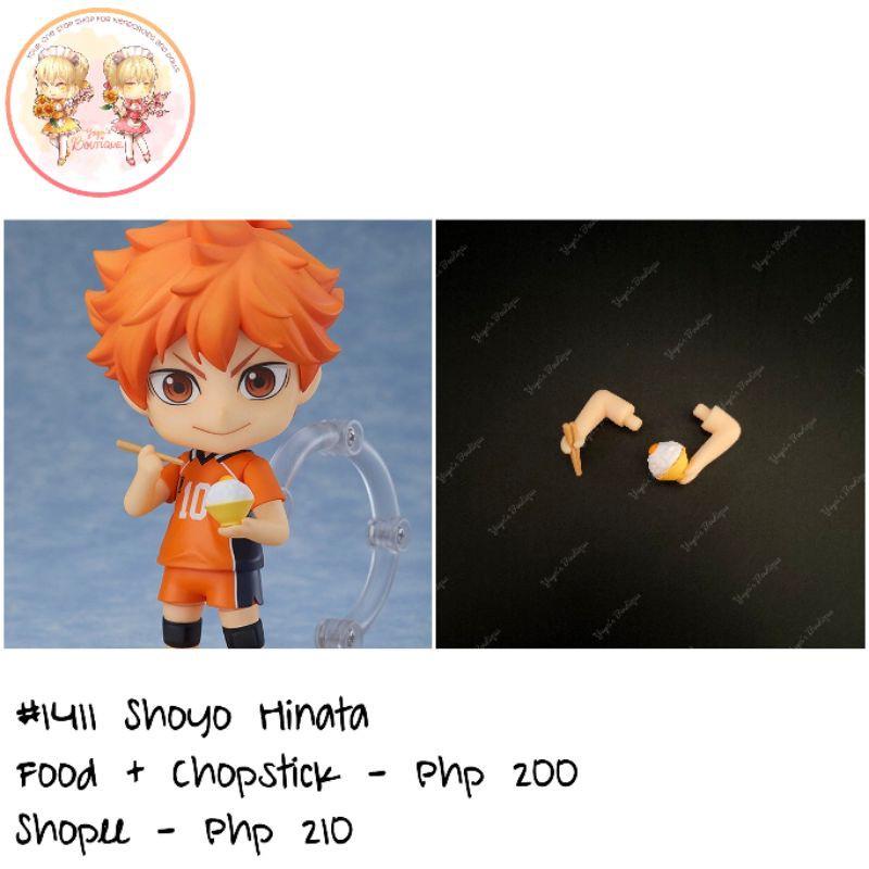 【hot Sale】 1411 Nendoroid Split Shoyo Hinata The New Karasuno Ver Shopee Philippines 2476