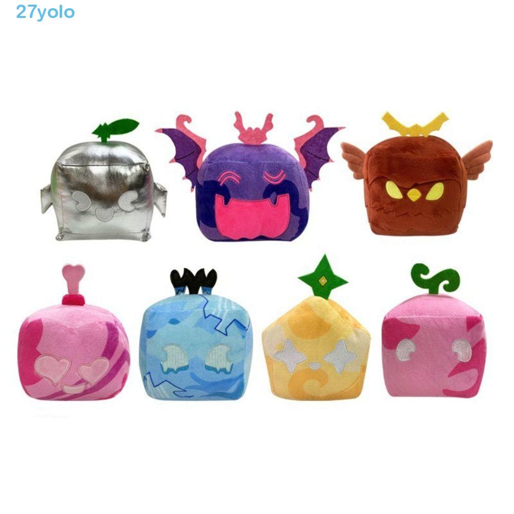 YOLO Blox Fruits Plush Toys, Blox Fruits Cartoon Blox Fruits Hugging ...