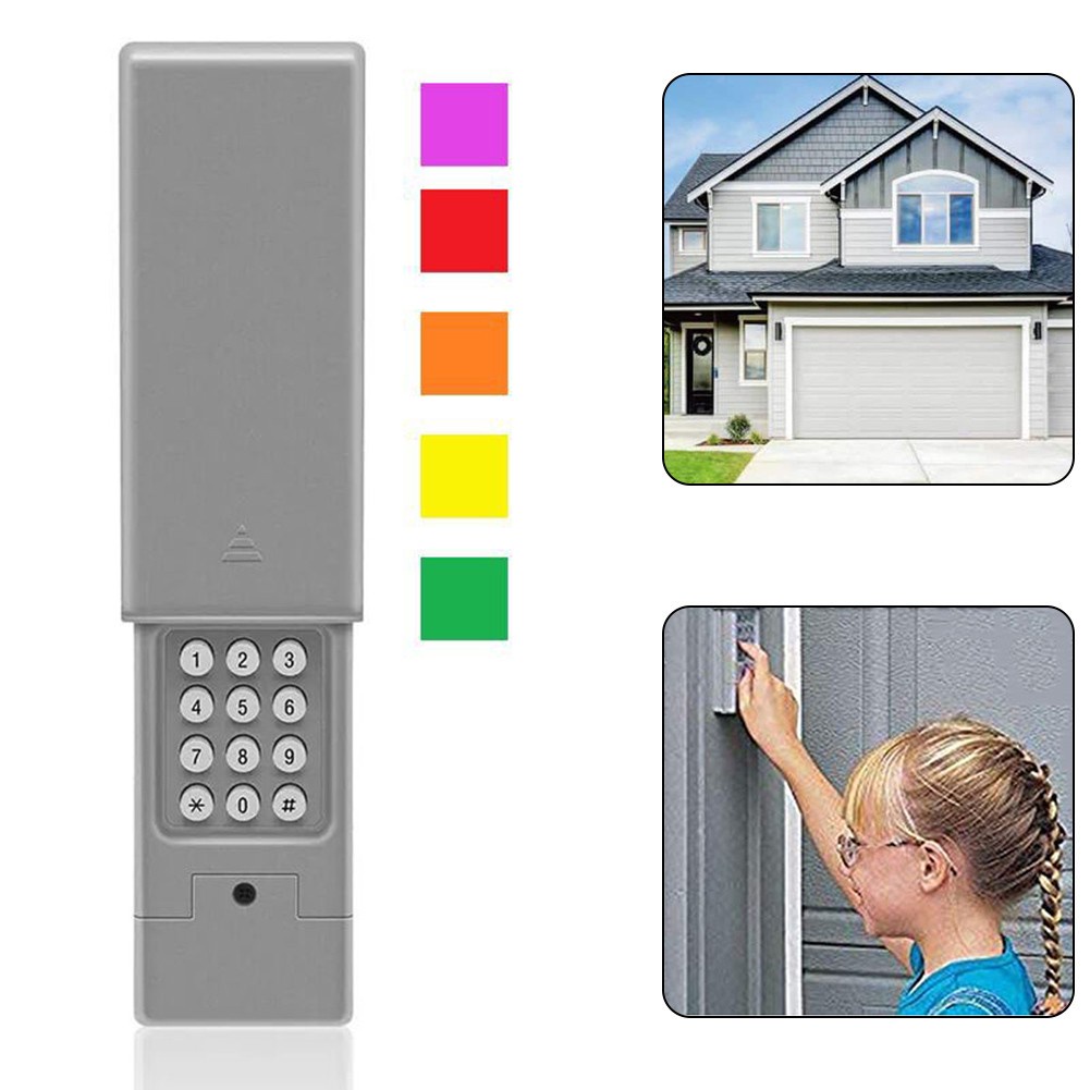 Universal Garage Door Keypad Wireless Keyless Entry Keypad Compatible