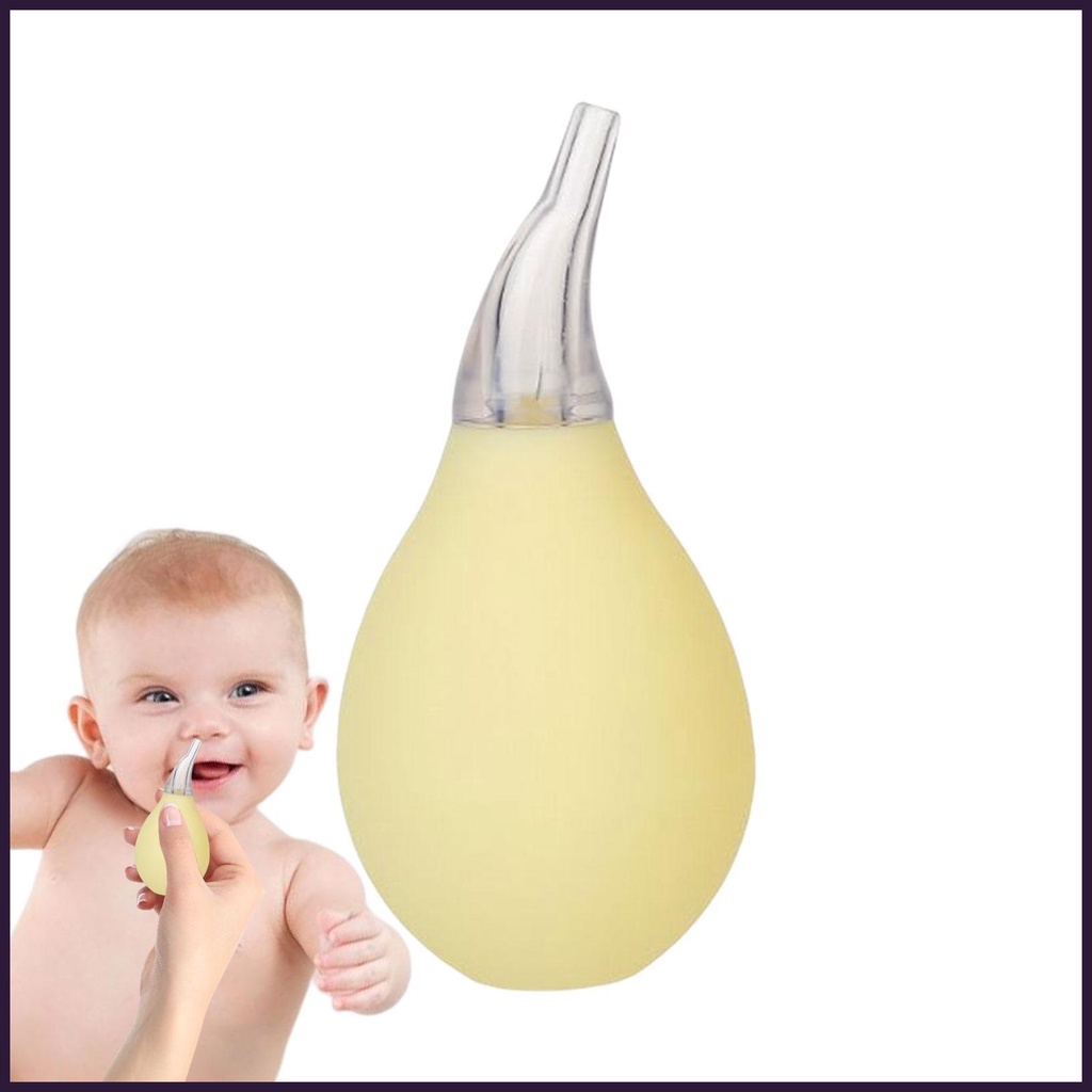 Nose Aspirator for Babies Silicone Baby Nose Sucker Mucus Booger Soft ...