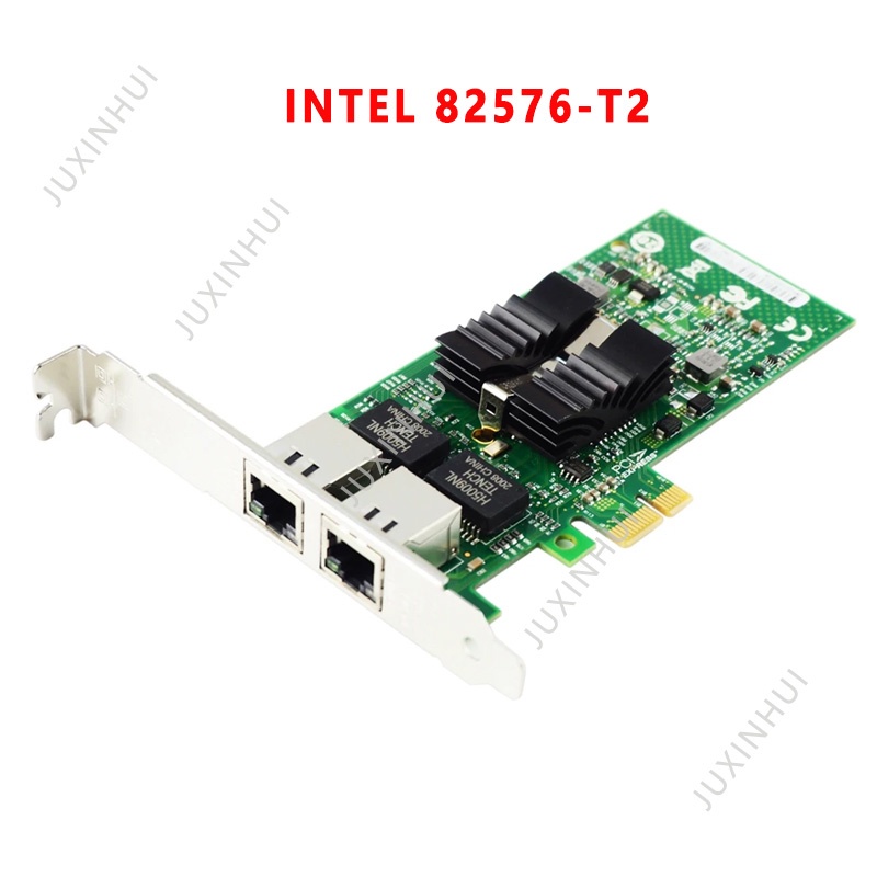 intel 82576T2 Chip Gigabit PCIE X1 Dual Port Network Adapter Card