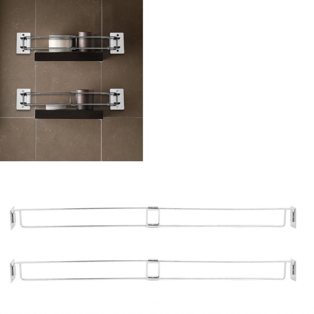 Hoomy RV Fridge Tension Rods 2Pcs Shower Corner Storage Bar 12.5-22.5in ...