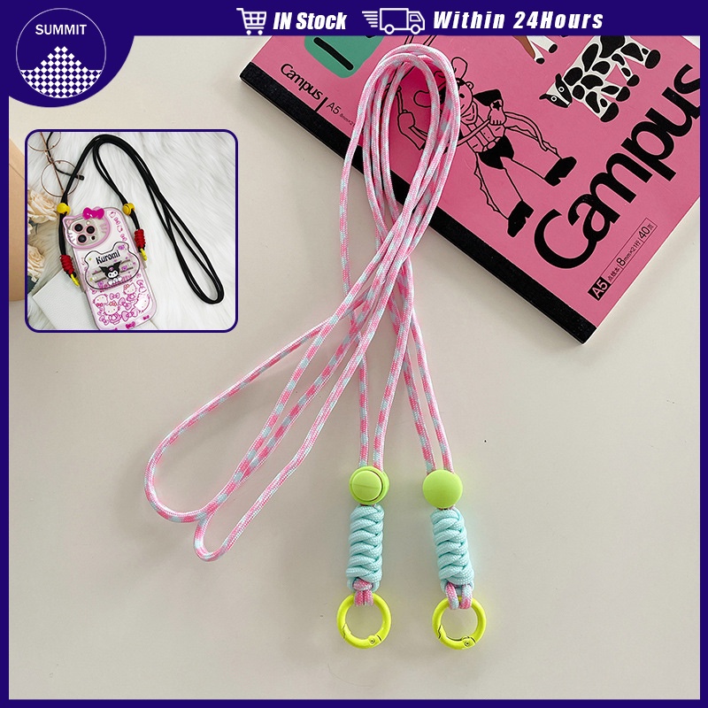 Multi-function Polyester Colorful Phone Hanging Rope Slant Straddle ...