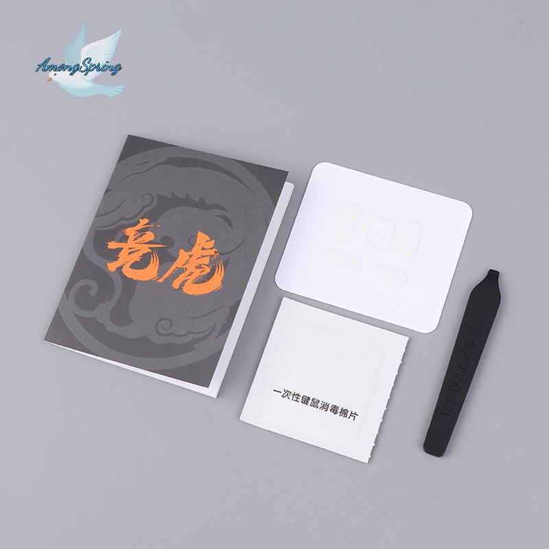 AmongSpring> 1 Pack Original ESPTIGER Esports Tiger ICE V2 Mouse Skates