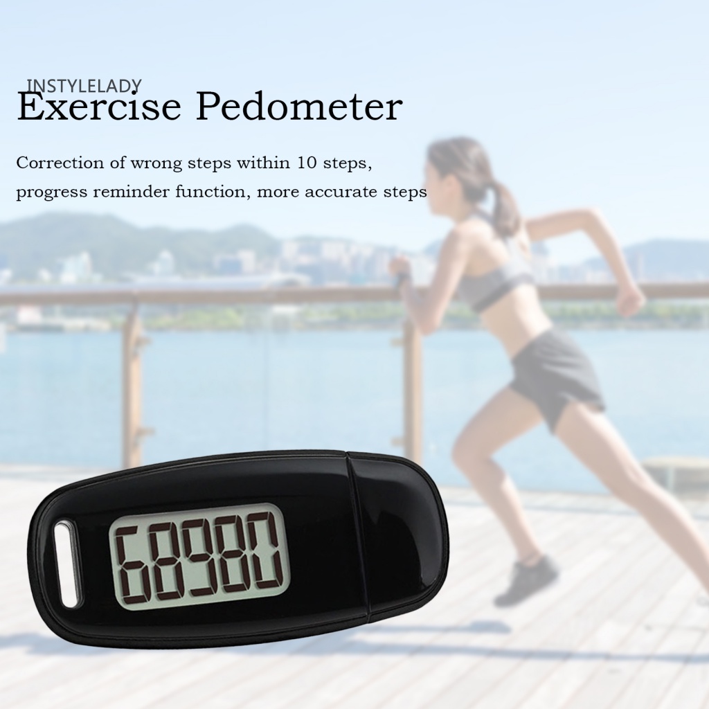 ly Compact Pedometer Daily Target Monitor Stay Active with Rechargeable ...